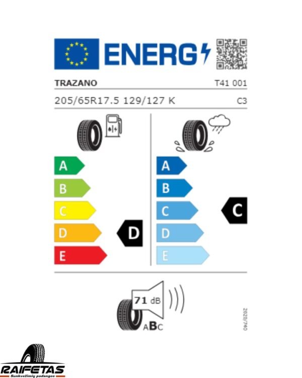 Trazano Trans T41 205/65 R17.5 - Image 2