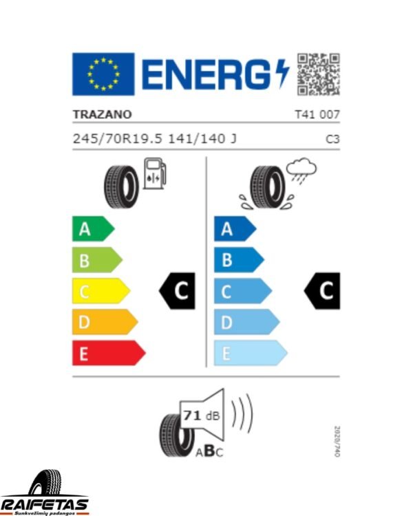 Trazano Trans T41 245/70 R19.5 - Image 2