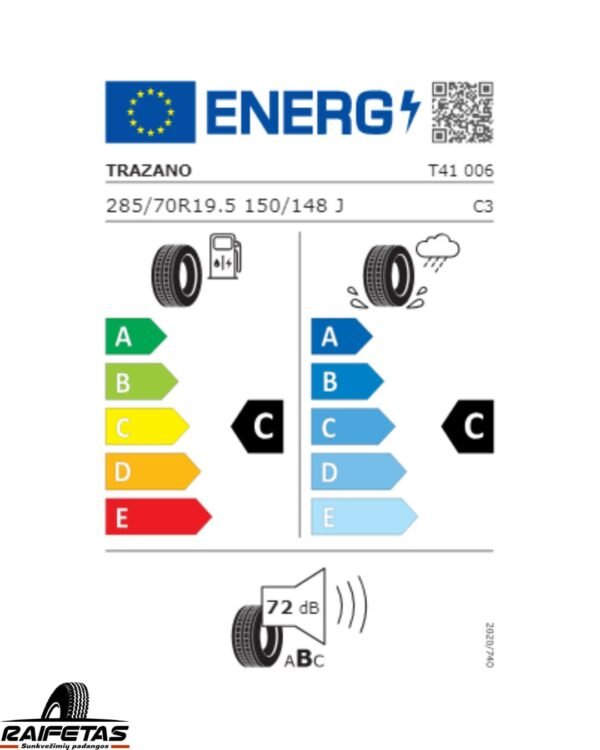 Trazano Trans T41 285/70 R19.5 - Image 2