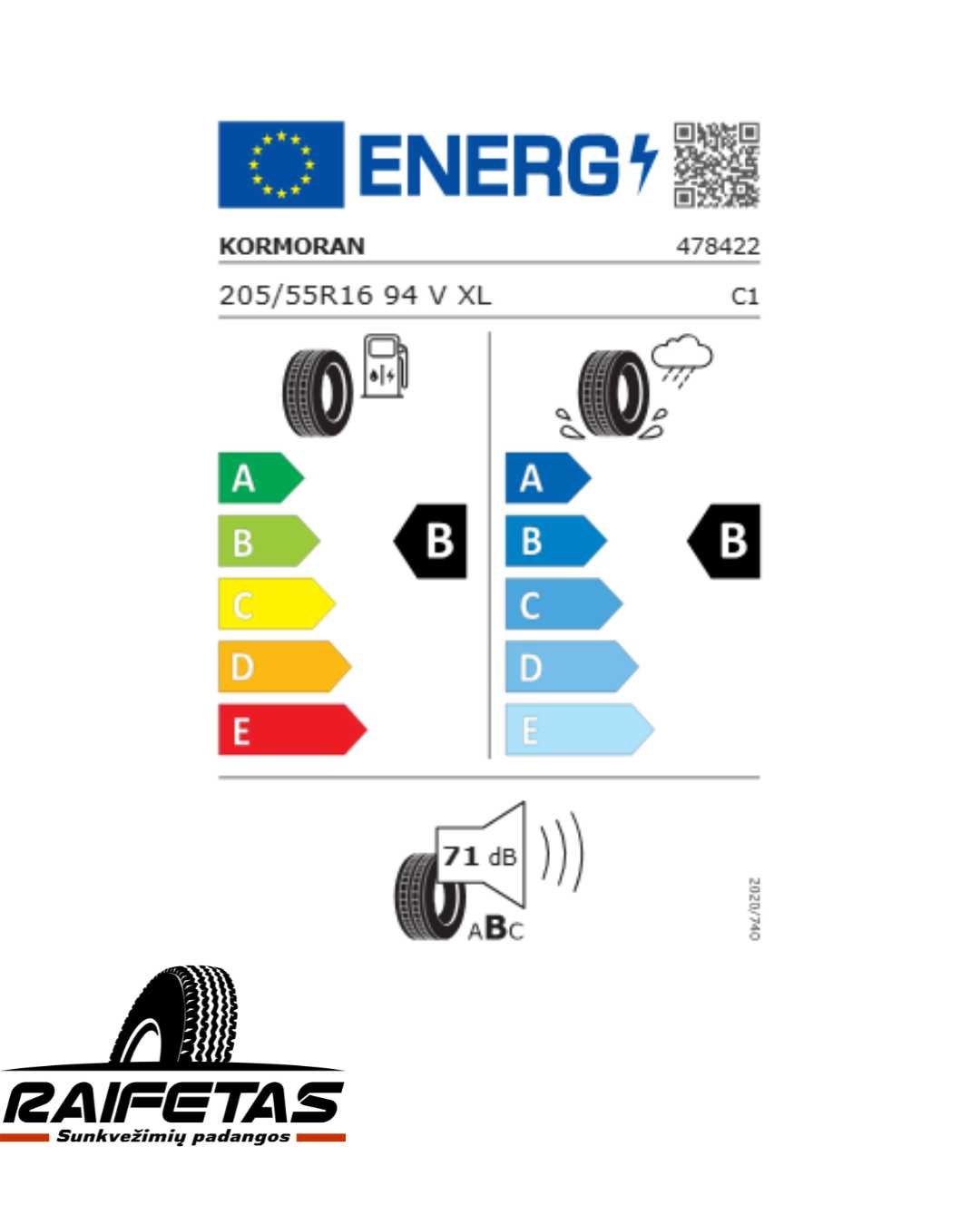 Kormoran Summer 3 205/55 R16 94V — изображение 3
