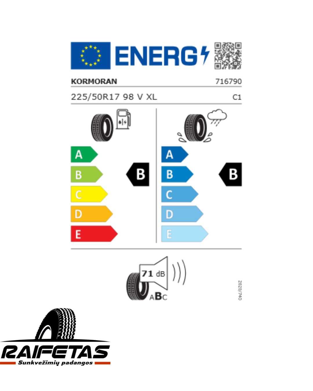 Kormoran Summer 3 225/50 R17 98V — изображение 3
